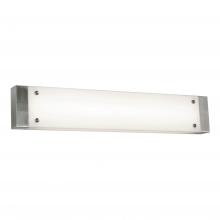 AFX Lighting, Inc. ATV480540L30D1SNWH - Avanti - Vanity Light Fixture - 51.5'' - Satin Nickel - White Acrylic Shade