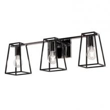 AFX Lighting, Inc. LYNV2407MBBKPC - LYNN VANITY MEDIUM BASE