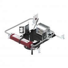 Nora NCH3-6L4C02/EM - 6" Sapphire III Non-IC New Construction Housing w/ Remote Test Switch EM Driver, 38W / 3500lm,
