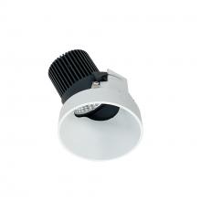Nora NIO-4RTSLA27XMPW/10 - 4" Iolite LED Round Trimless Adjustable Slot, 1000lm / 14W, 2700K, Matte Powder White Finish
