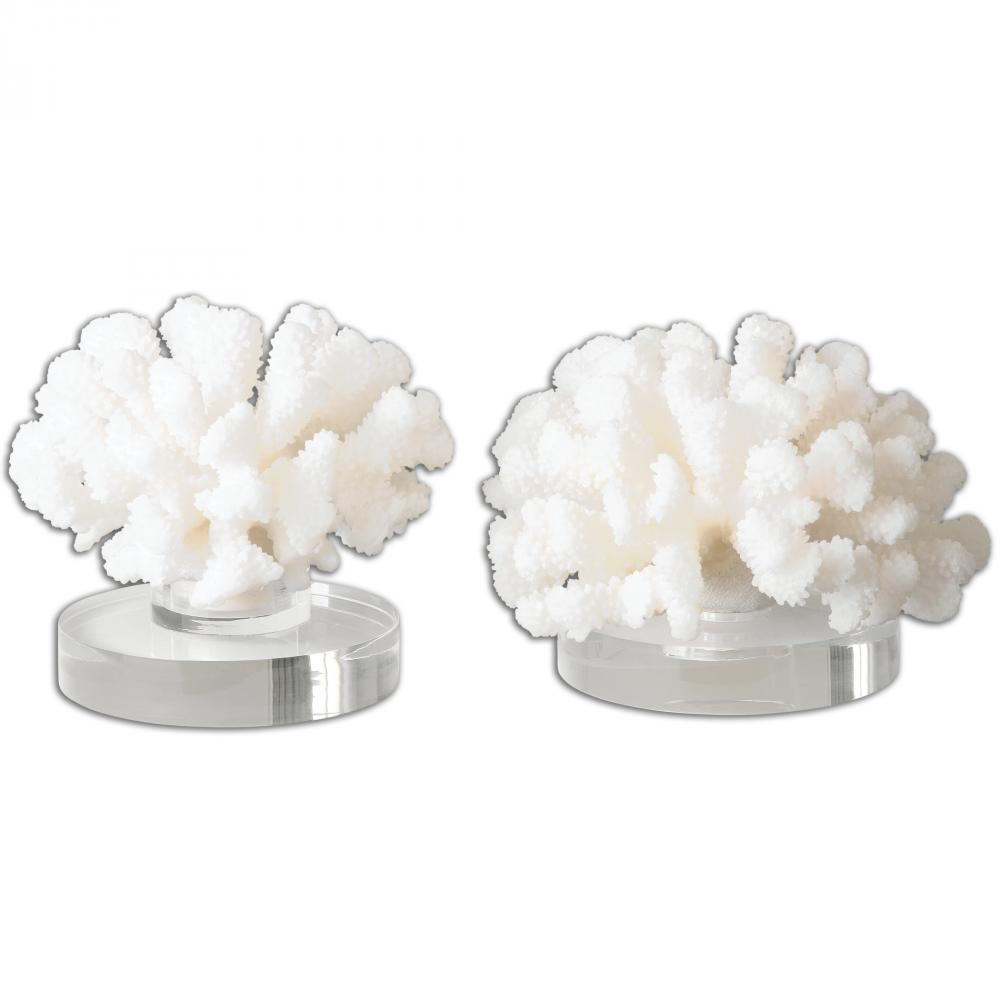 Uttermost Hard Coral Sculpture, S/2