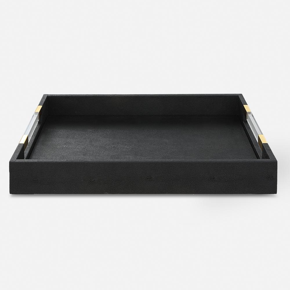 Uttermost Wessex Tray, Black