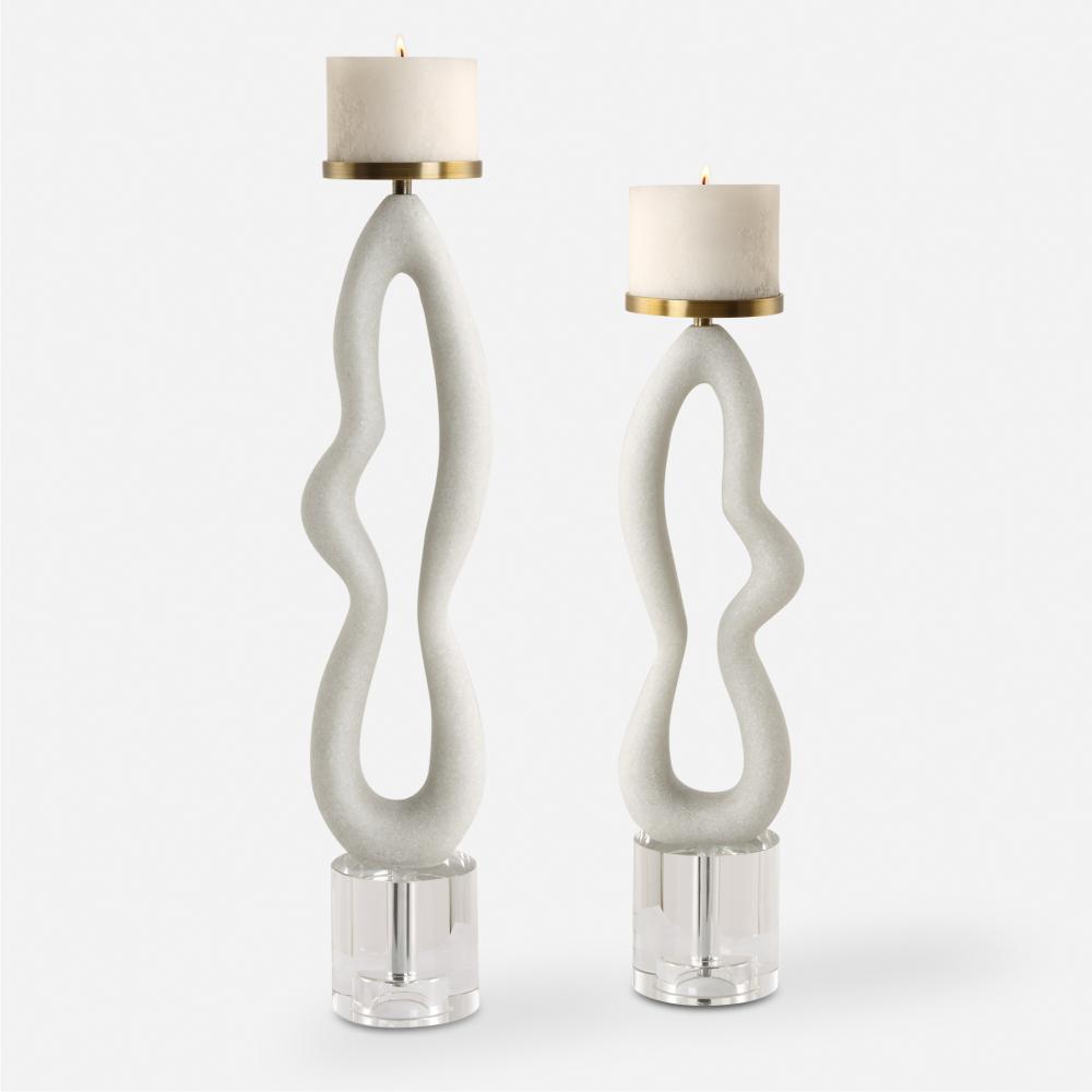 Uttermost Feamelo, Candleholders, S/2
