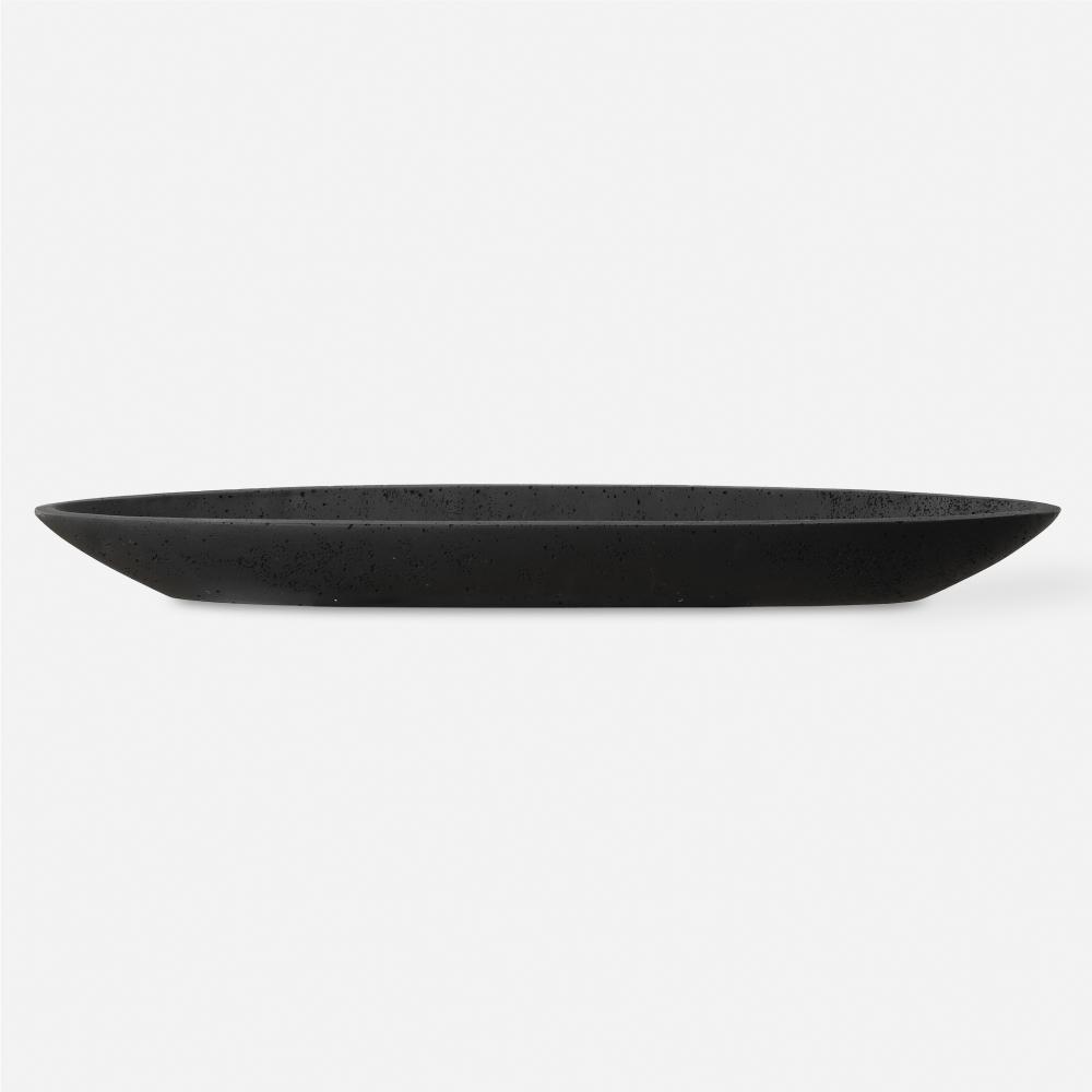 Uttermost Vessel Bowl, Black