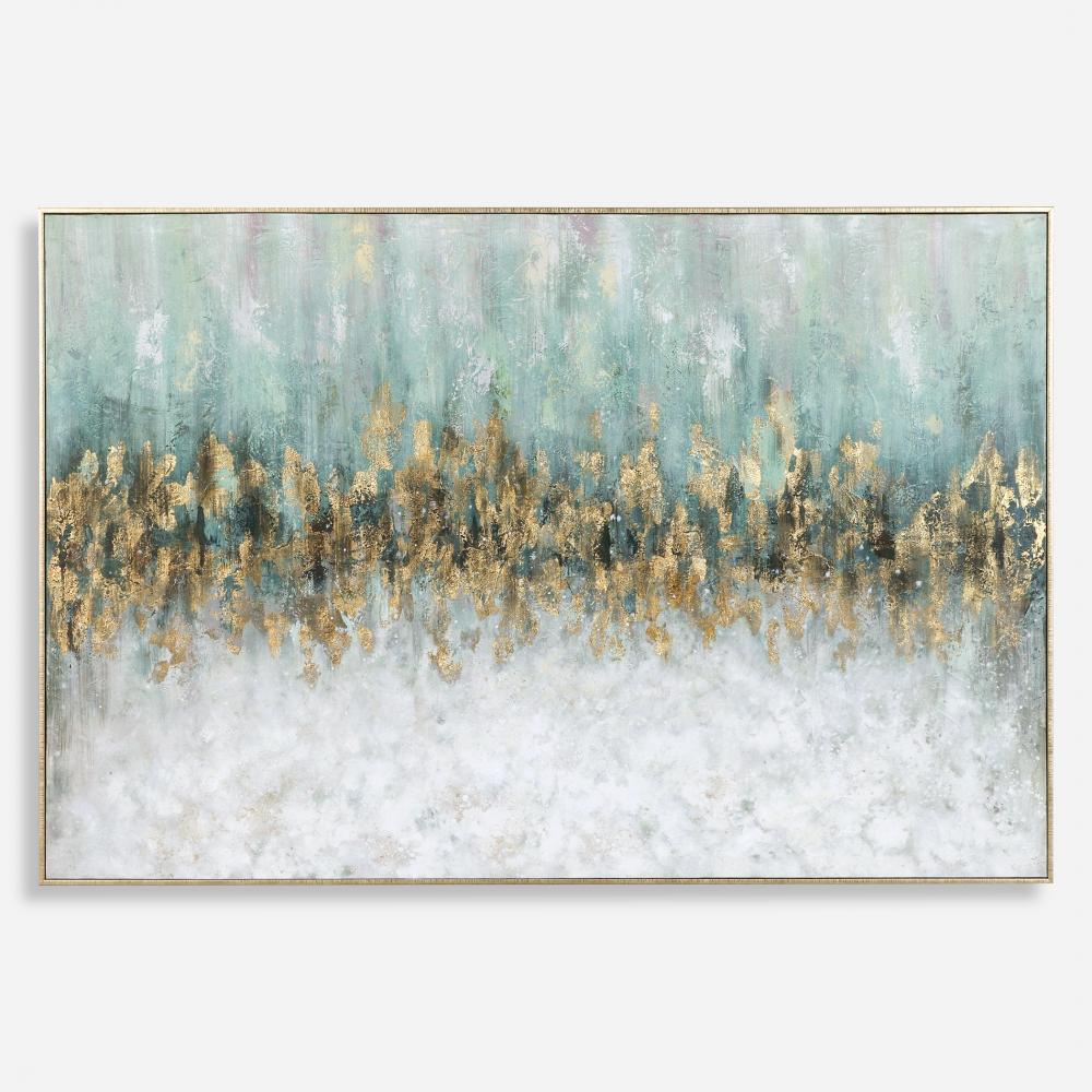 Uttermost Divide Hand Painted Canvas