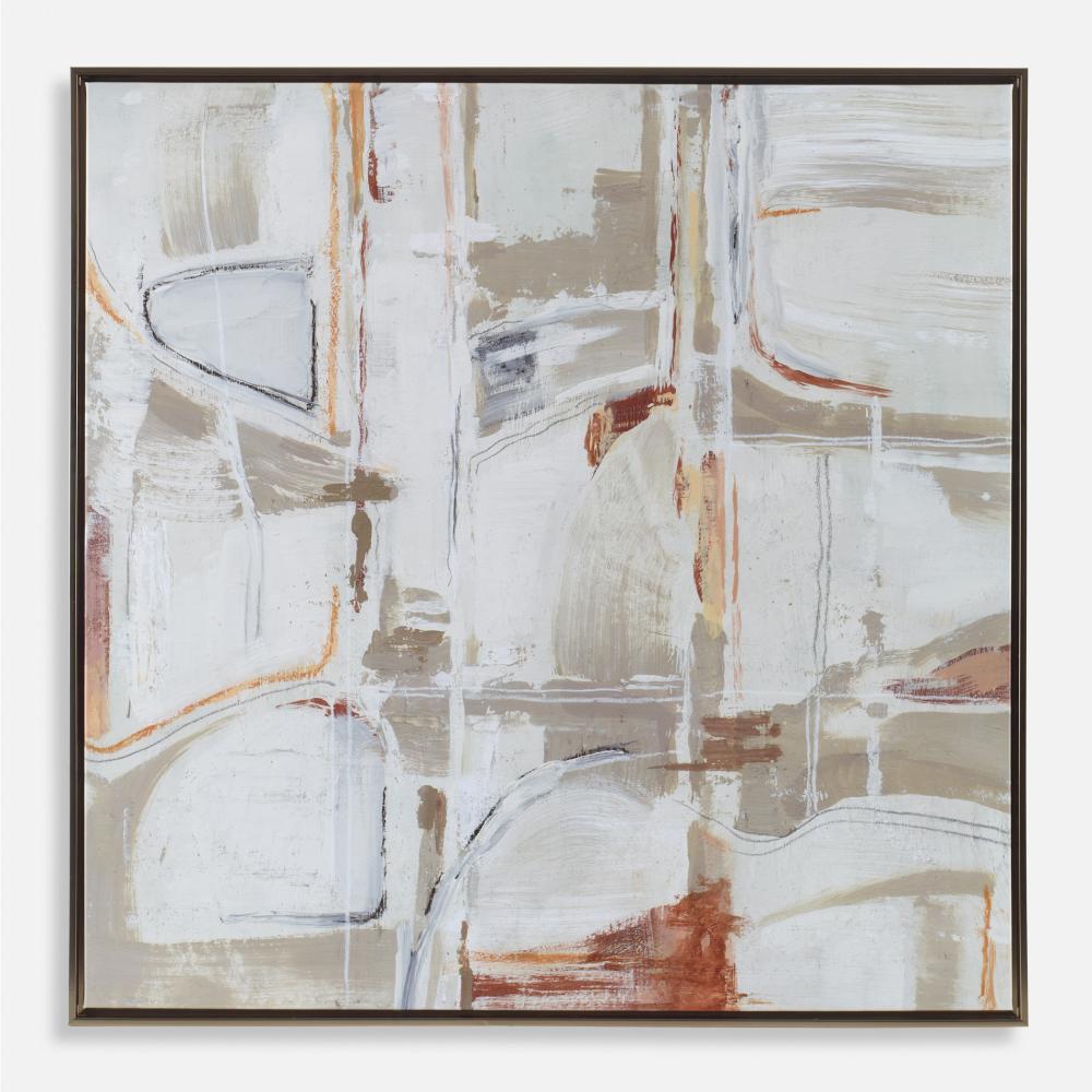 Uttermost Neutral Nirvana Framed Canvas