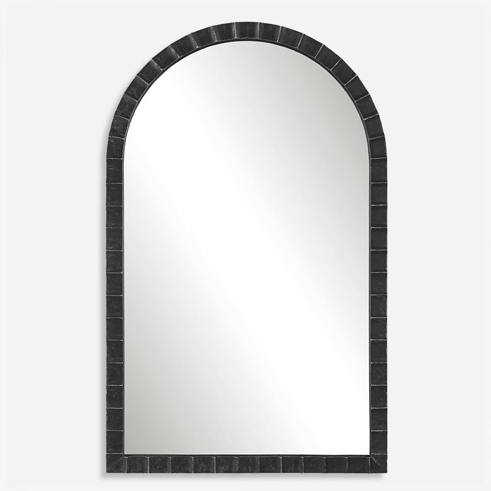 Uttermost Dandridge Arch Mirror, Black