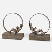 Uttermost 19596 - Uttermost Lounging Reader Bookends, S/2