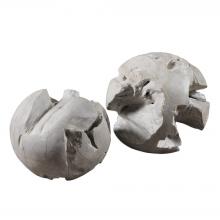 Uttermost 20107 - Uttermost Ermanno Teak Balls, S/2