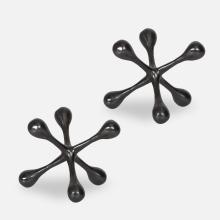 Uttermost 17690 - Uttermost Harlan Objects, Black Nickel, S/2