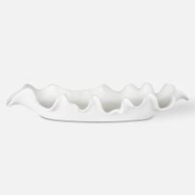 Uttermost 17965 - Uttermost Ruffled Feathers Bowl, White