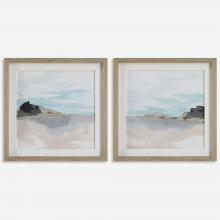 Uttermost 41445 - Uttermost Glacial Coast Framed Prints, S/2