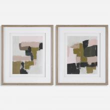 Uttermost 41453 - Uttermost Color Block Framed Prints, S/2