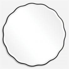 Uttermost 09693 - Uttermost Aneta Round Mirror, Black