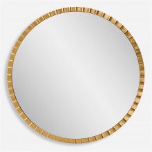 Uttermost 09781 - Uttermost Dandridge Round Mirror, Gold