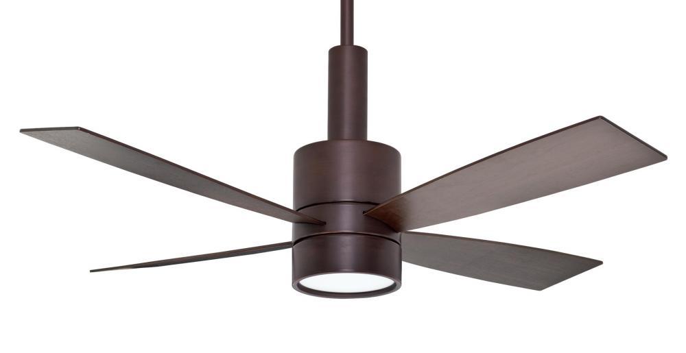 One Light Brushed Cocoa Ceiling Fan