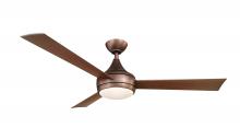 Matthews Fan Company DA-BB - Donaire Wet Location 3-Blade Paddle-style fan constructed of 316 Marine Grade Stainless Steel with