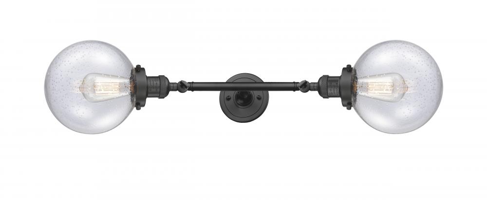 Beacon - 2 Light - 8 inch - Oil Rubbed Bronze - Adjustable Bath Vanity Light
