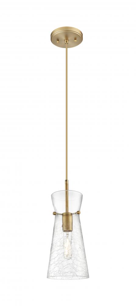 Nicole - 1 Light - 6 inch - Champagne Bronze - Cord hung - Pendant
