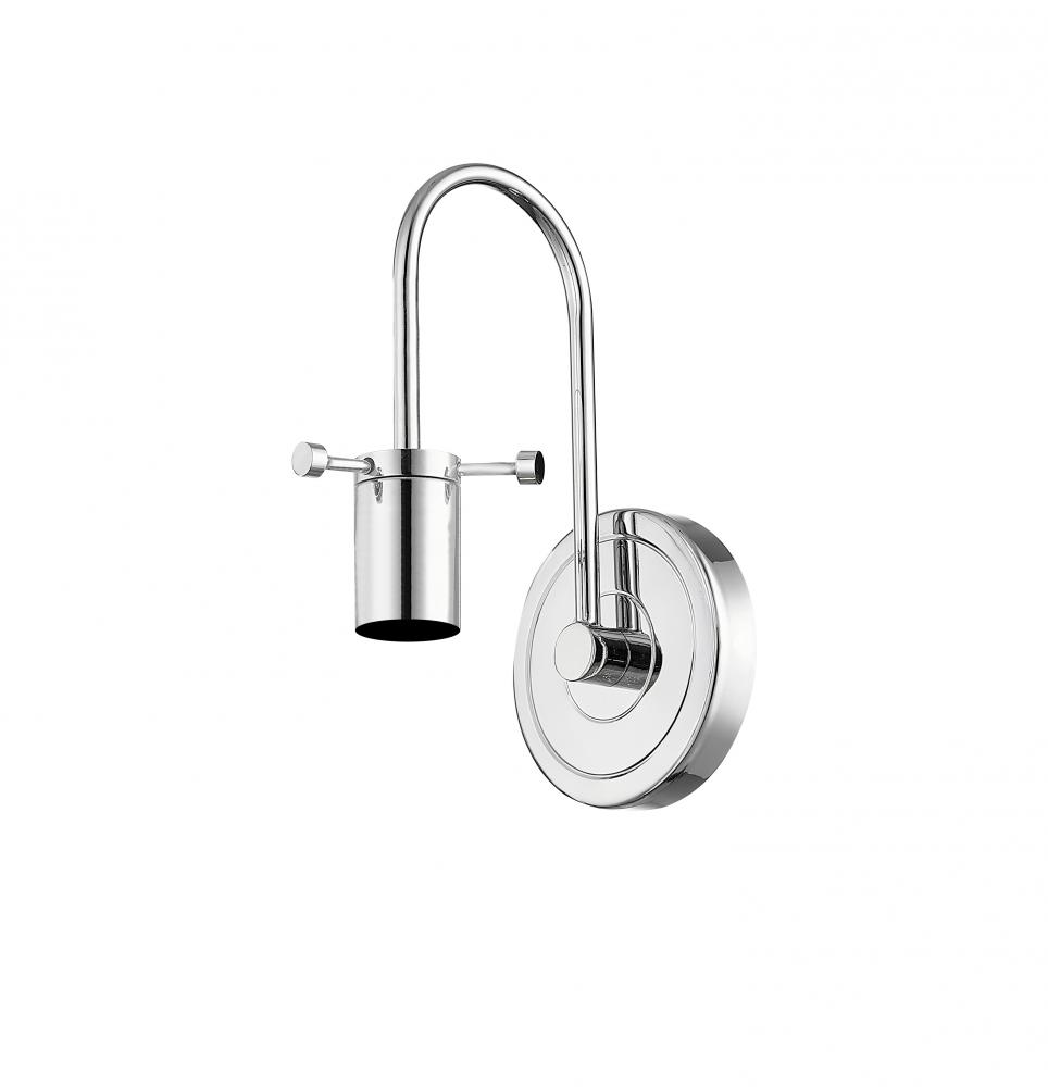 Nicole - 1 Light - Polished Chrome - Sconce