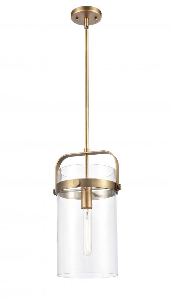 Pilaster - 1 Light - 8 inch Glass - Champagne Bronze - Pendant