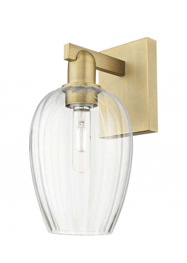 Preston - 1 Light - 6 inch - Brushed Brass - Sconce