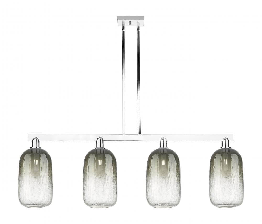 Brookhaven Cloche - 4 Light - 48 inch - Polished Chrome - Cord hung - Island Light