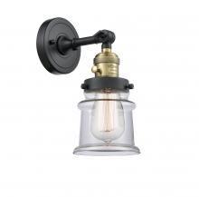 Innovations Lighting 203SW-BAB-G182S-LED - Canton - 1 Light - 5 inch - Black Antique Brass - Adjustable Sconce