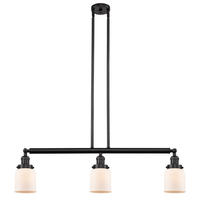 Innovations Lighting 213-OB-G51-LED - Bell - 3 Light - 38 inch - Oil Rubbed Bronze - Stem Hung - Adjustable Island Light