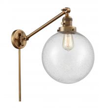 Innovations Lighting 237-BB-G204-10 - Beacon - 1 Light - 10 inch - Brushed Brass -Adjustable Swing Arm