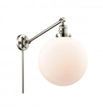 Innovations Lighting 237-PN-G201-12 - Beacon - 1 Light - 12 inch - Polished Nickel -Adjustable Swing Arm