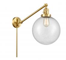 Innovations Lighting 237-SG-G204-10 - Beacon - 1 Light - 10 inch - Satin Gold -Adjustable Swing Arm