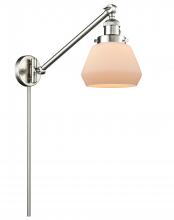 Innovations Lighting 237-SN-G171 - Fulton - 1 Light - 8 inch - Brushed Satin Nickel -Adjustable Swing Arm