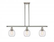 Innovations Lighting 516-3I-PN-G1013 - Belfast - 3 Light - 36 inch - Polished Nickel - Cord hung - Island Light
