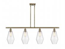 Innovations Lighting 516-4I-AB-G654-7 - Cindyrella - 4 Light - 48 inch - Antique Brass - Cord hung - Island Light