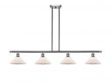 Innovations Lighting 516-4I-SN-G131-LED - Orwell - 4 Light - 48 inch - Brushed Satin Nickel - Cord hung - Island Light
