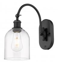 Innovations Lighting 518-1W-BK-G558-6CL - Bella - 1 Light - 6 inch - Matte Black - Adjustable Swing Arm