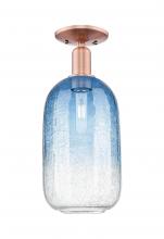 Innovations Lighting 716-1C-AC-G482-7SB - Brookhaven Cloche - 1 Light - 6 inch - Antique Copper - Semi-Flush Mount