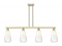 Innovations Lighting 716-4I-CB-G480-6OP - Brookhaven Almond - 4 Light - 48 inch - Champagne Bronze - Cord hung - Island Light