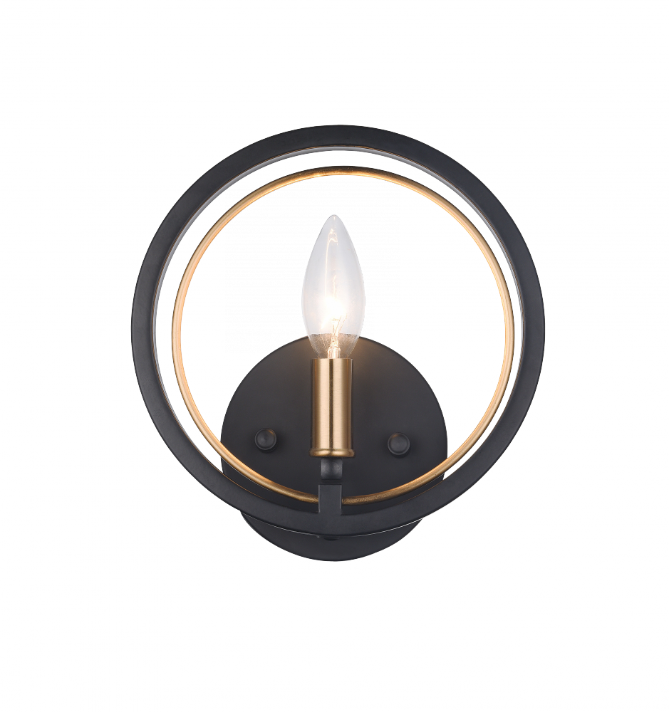 Odyssey Black Wall Sconce