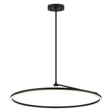 Matteo Lighting C36740MB - The Trundle Matte Black Pendant