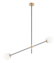 Matteo Lighting C78712AGOP - Cosmic Aged Gold Brass Pendant