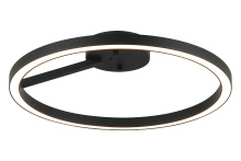 Matteo Lighting X36716MB - The Trundle Matte Black Ceiling Mount