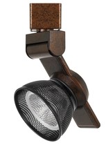 CAL Lighting HT-999RU-MESHBK - 6" Height Metal Track Head in Rust Finish