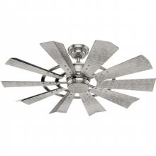 Hunter 50803 - 52in Crescent Falls No Light -Galvanized - DISCONTINUED