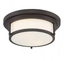 Savoy House Meridian M60062ORB - 2-Light Ceiling Light in Oil Rubbed Bronze