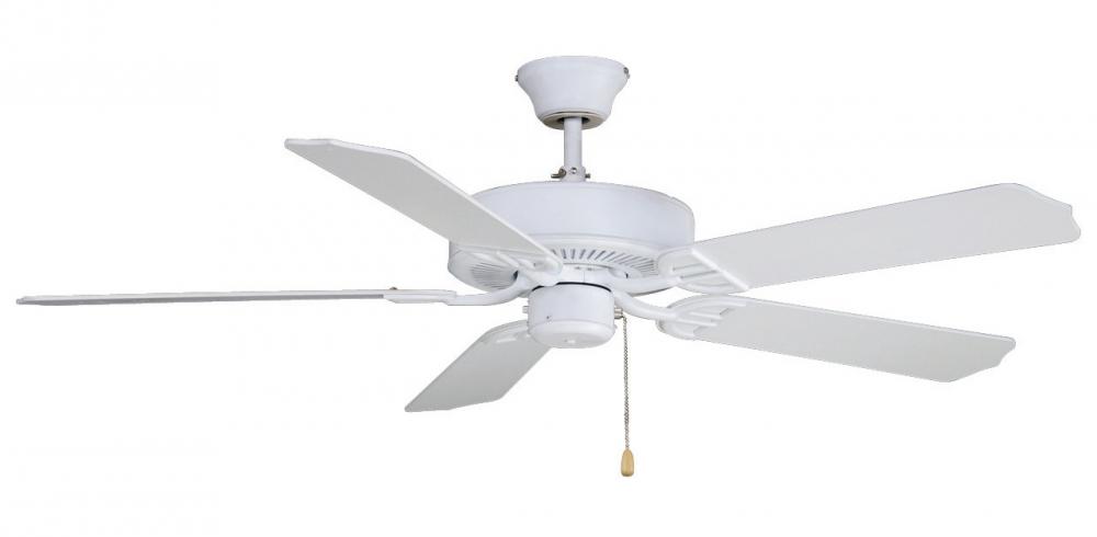 White 220V 3-Speed/Non-Revers C1-220 Fanimation Wall Control Fan Only 